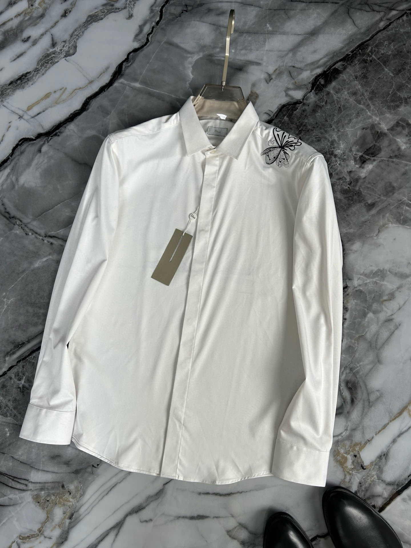 디올 2컬러 남자 셔츠