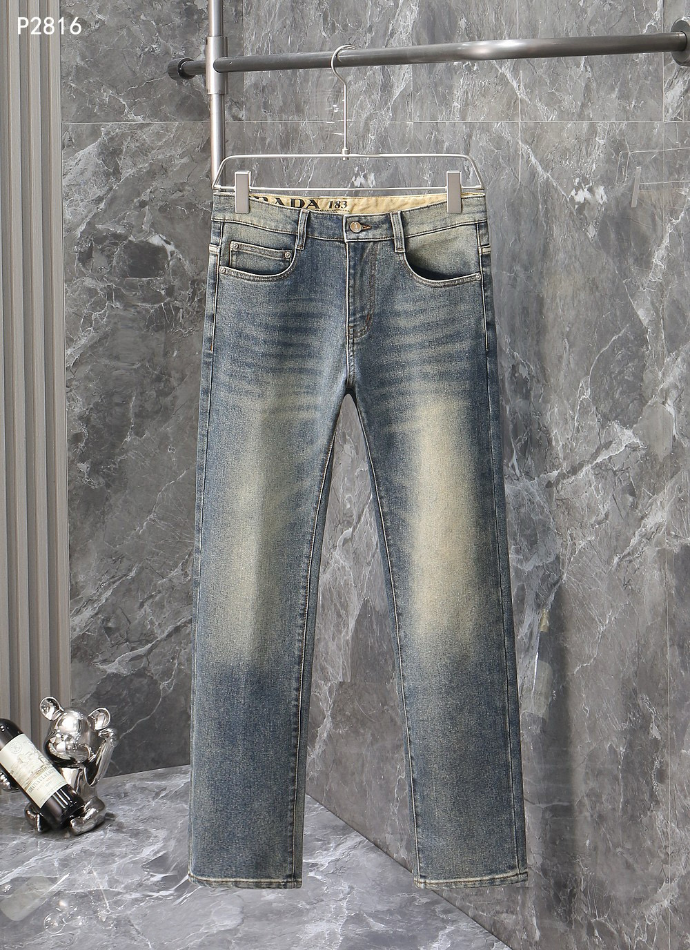 프라다 남자 청바지