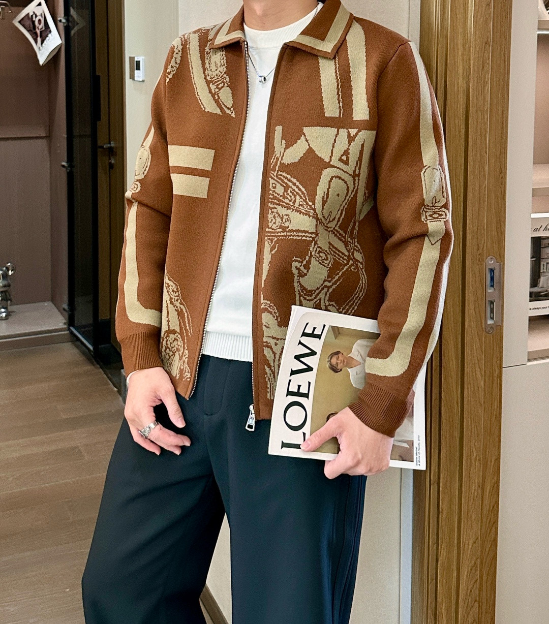 에르메스 남자 가디건