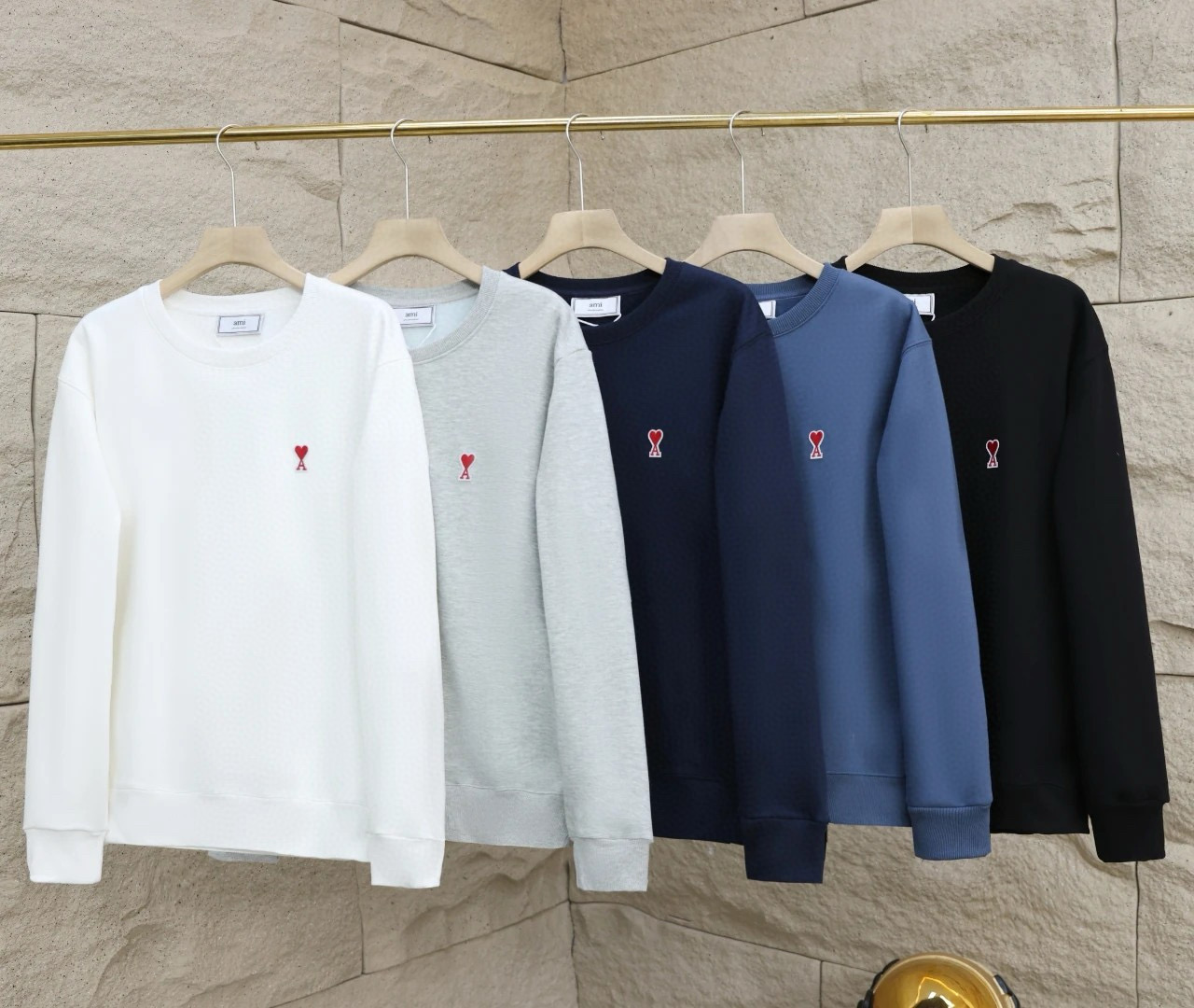 아미 아미리 5컬러 남녀공용 맨투맨