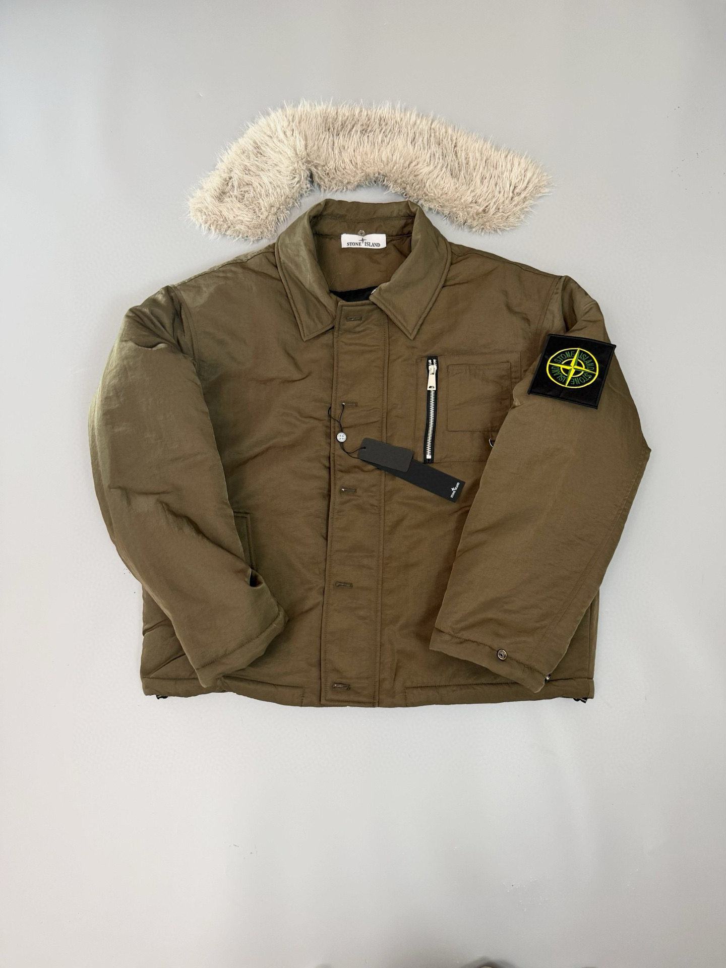 스톤아일랜드 2컬러 남자 자켓