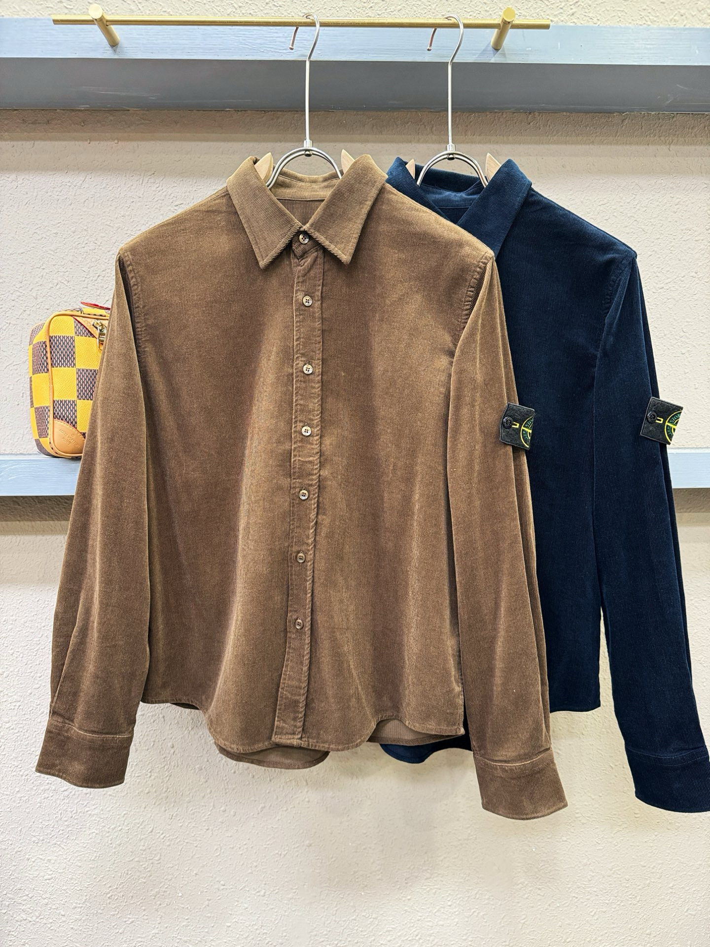 스톤아일랜드 2컬러 남자 셔츠