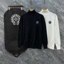 크롬하츠 2컬러 남자 니트