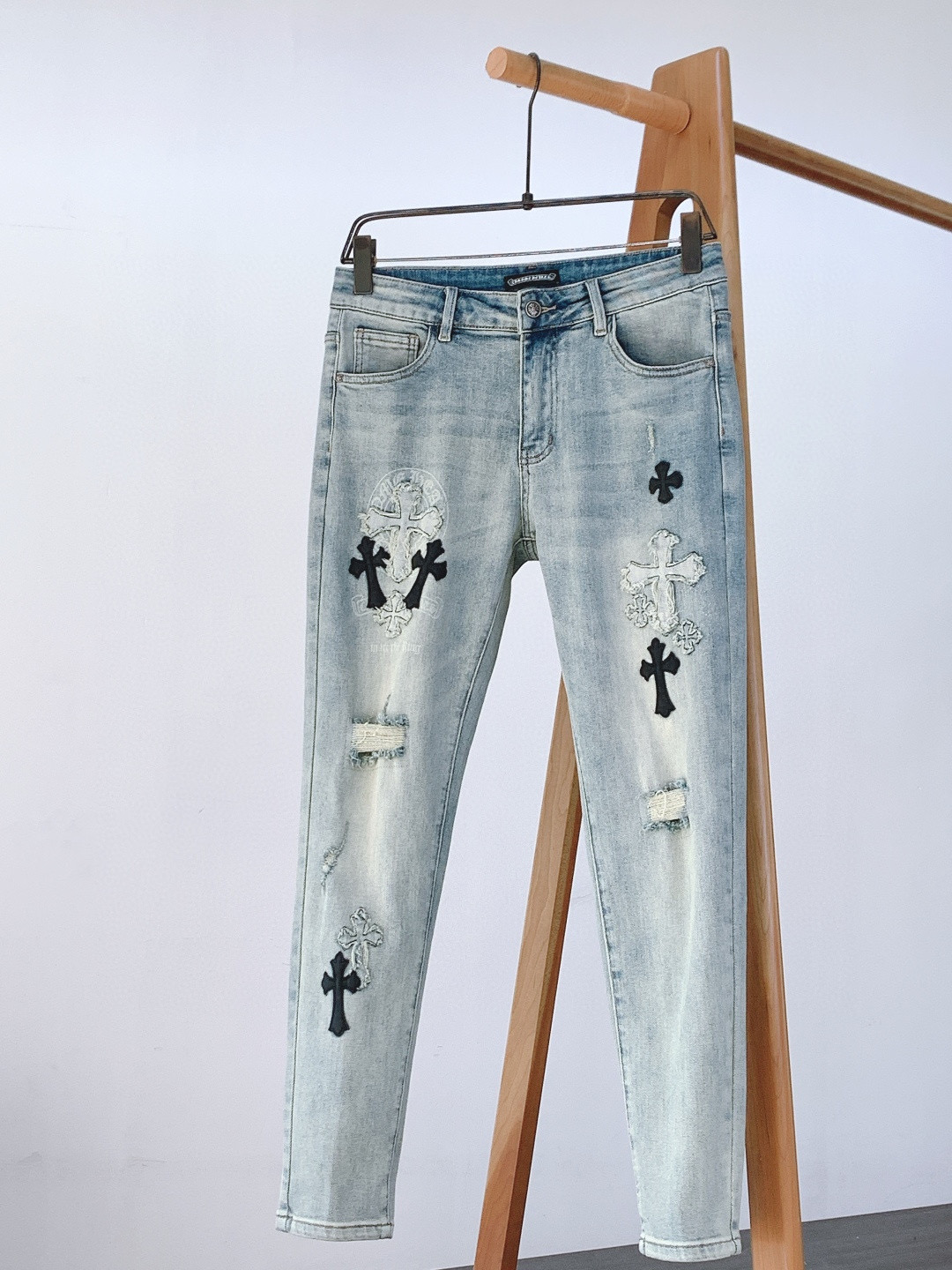 크롬하츠 남자 청바지