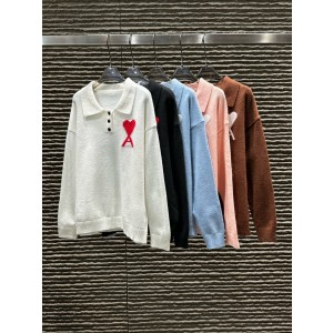 아미 아미리 5컬러 남녀공용 니트