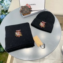 버버리 겨울 모자 세트