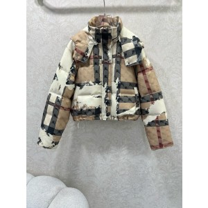 버버리 여자 패딩