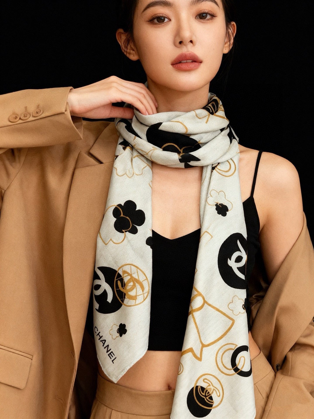 샤넬 스카프