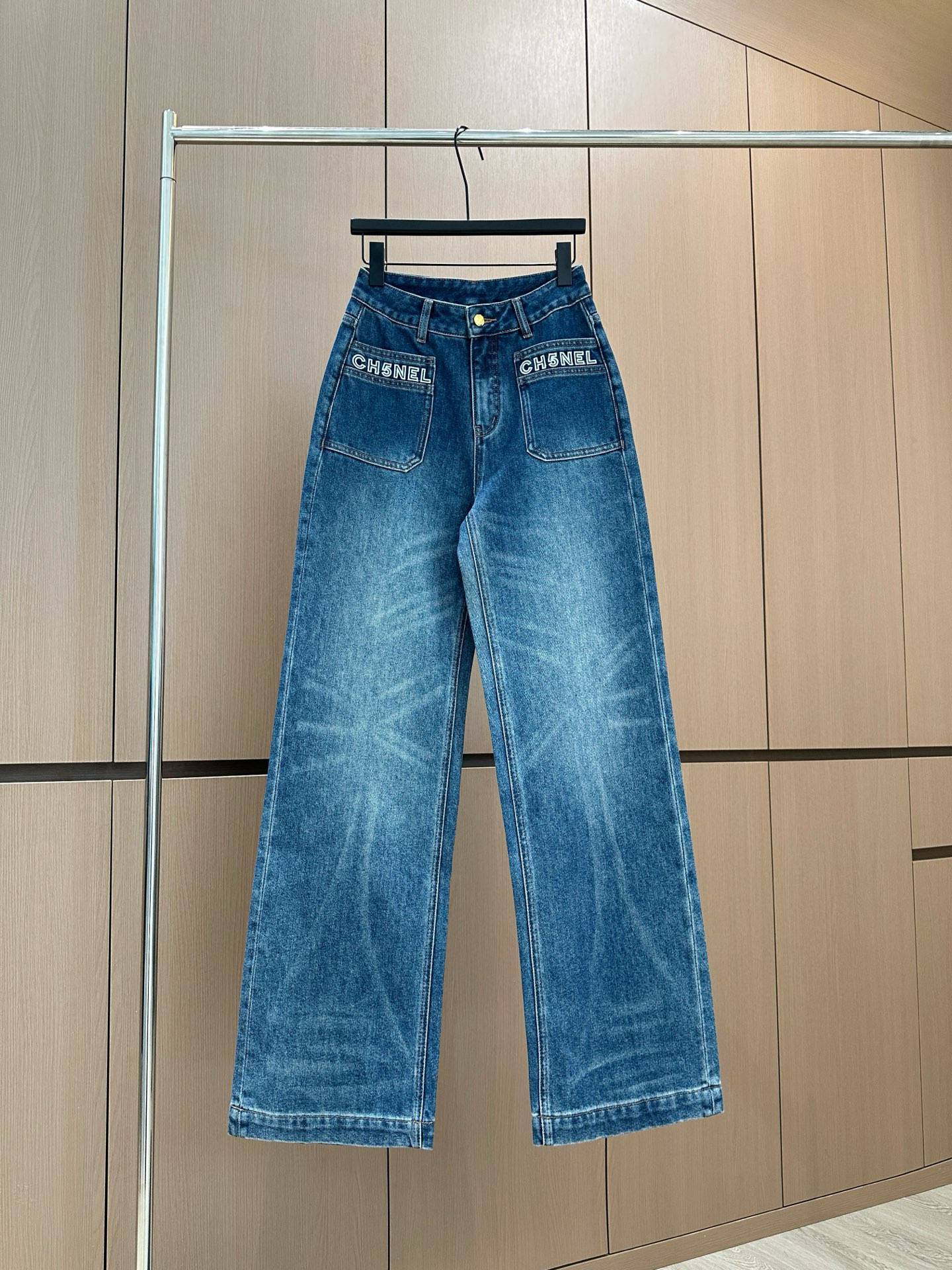 샤넬 2컬러 여자 청바지