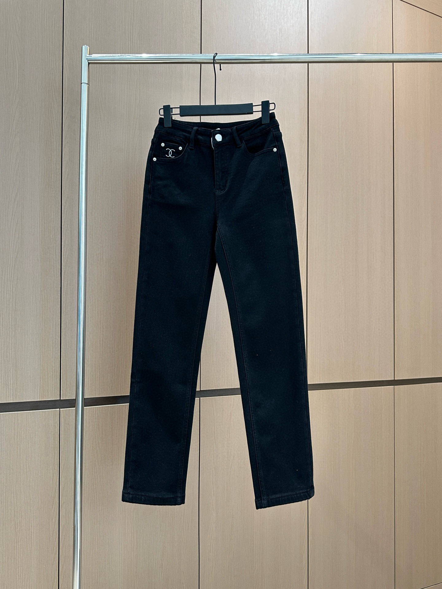 샤넬 2컬러 여자 청바지