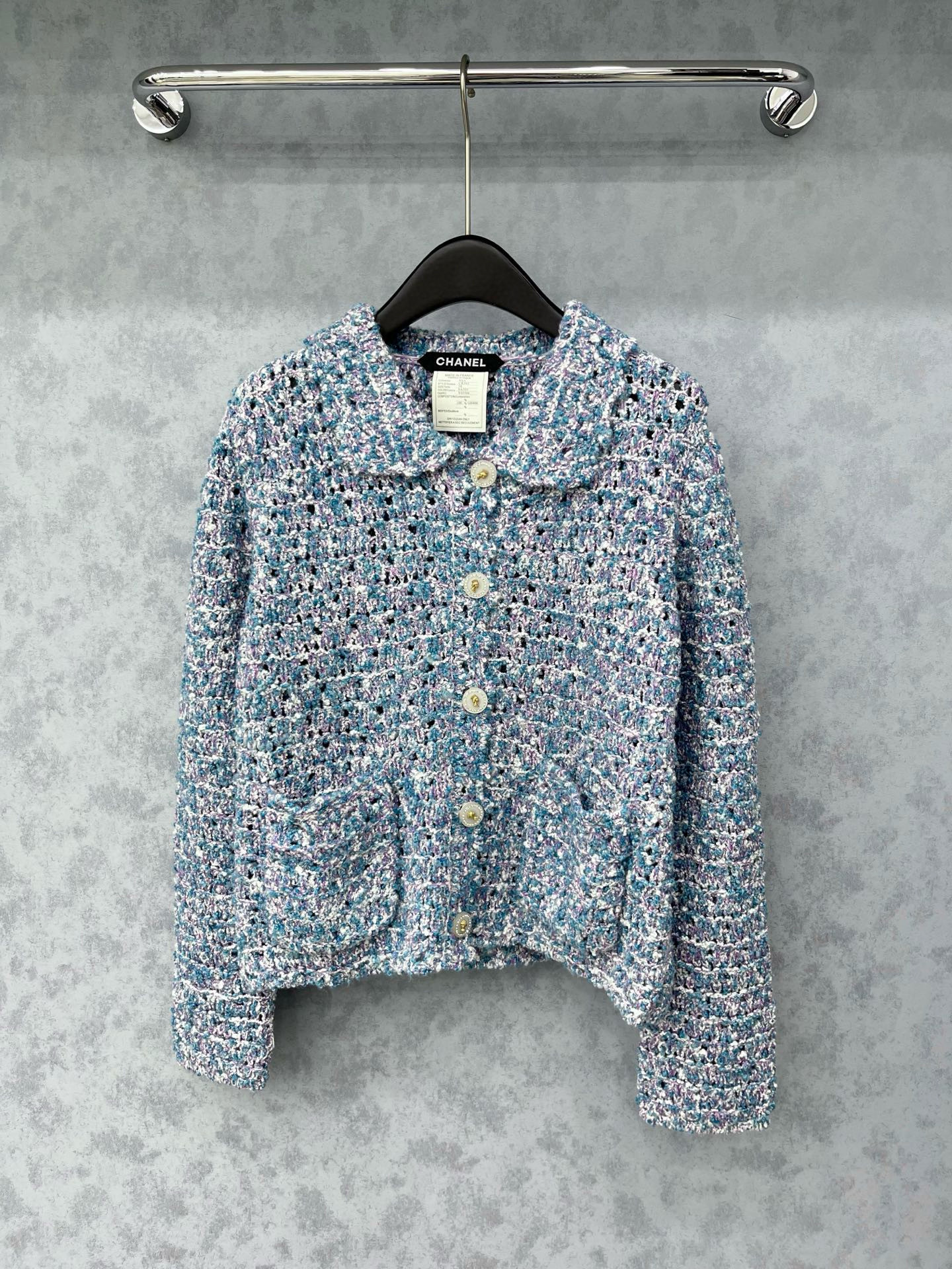 샤넬 여자 니트