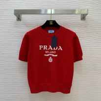 프라다 2컬러 여자 반팔