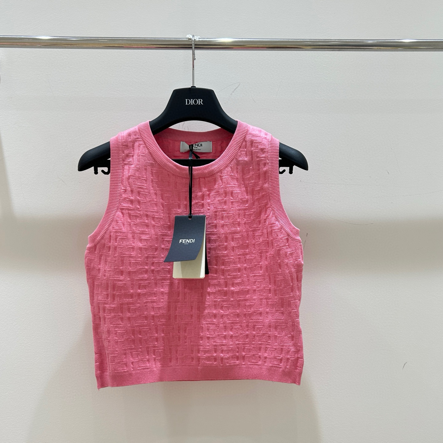 펜디 3컬러 여자 조끼