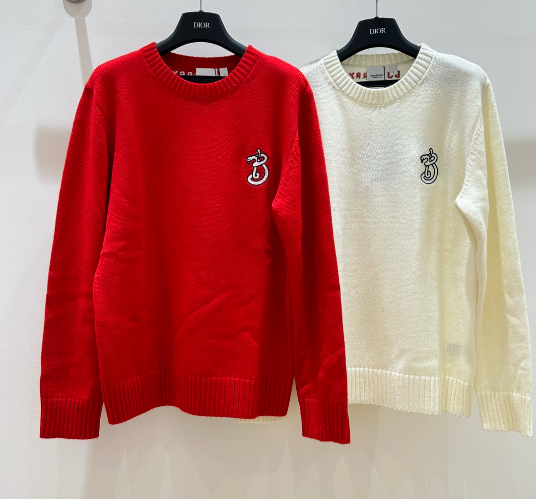 버버리 2컬러 여자 니트