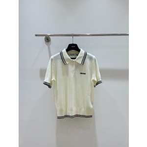 미우미우 2컬러 여자 반팔