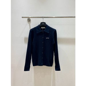 미우미우 2컬러 여자 셔츠