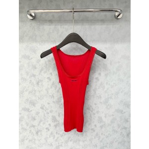 미우미우 2컬러 여자 조끼