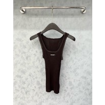 미우미우 2컬러 여자 조끼