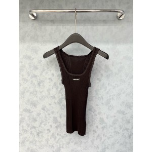 미우미우 2컬러 여자 조끼