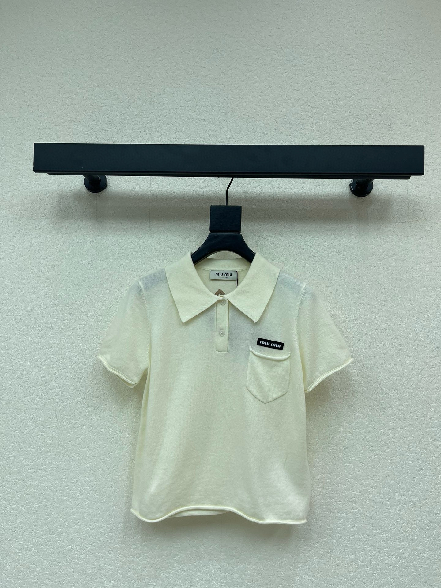 미우미우 2컬러 여자 반팔