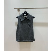 미우미우 3컬러 여자 조끼