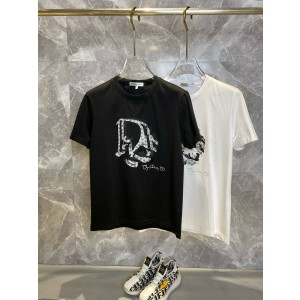 디올 2컬러 남자 반팔티