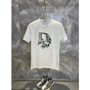 디올 2컬러 남자 반팔티