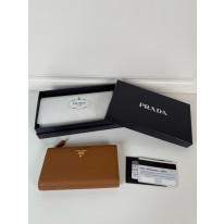 프라다 1ML009_2CYS_F03BH 남녀공용 장지갑